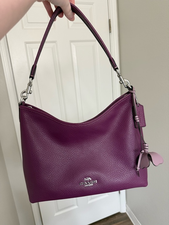 Coach Handbags - Coach Laurel Shoulder Bag with Flower Charm